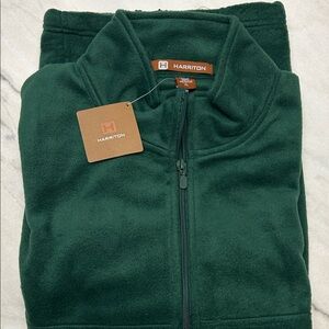 Harriton Men's Green Lightweight Jacket